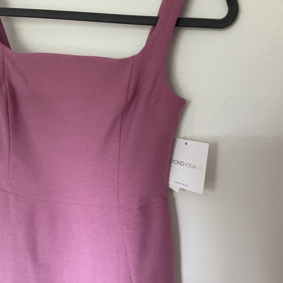 Beyond Yoga Spacedye Court Appeal Mini Dress Pink/Purple Orchid Heather XS - Picture 6 of 14